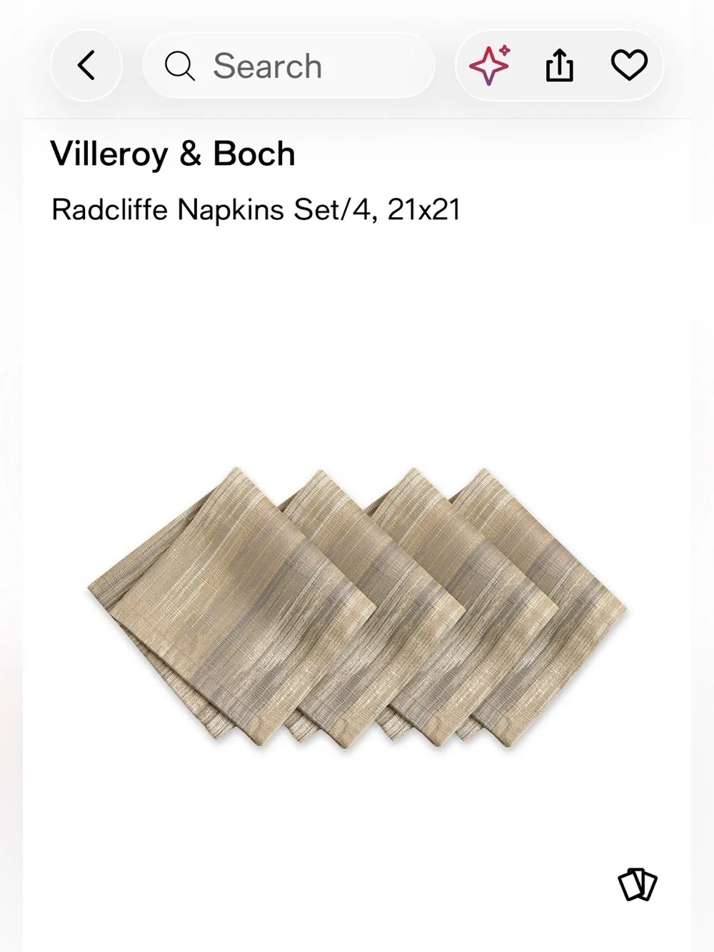 Villeroy & Boch coordinated striped